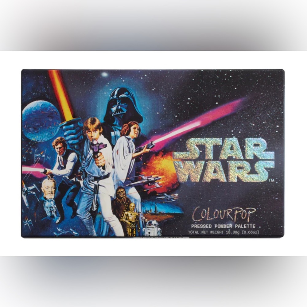 Colourpop Star Wars palette and lipstick bundle